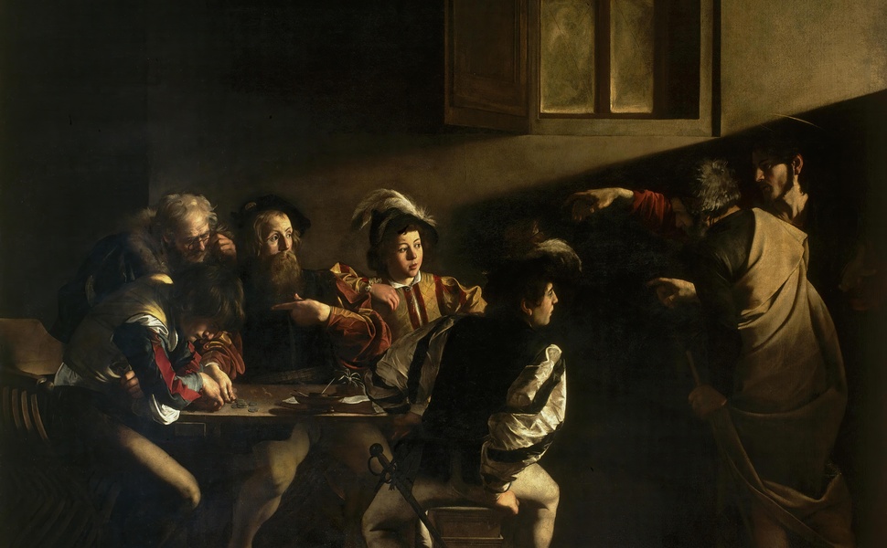 Vocazione di San Matteo - Caravaggio - Argenta Edizioni